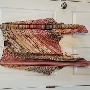 Lane Bryant Multicolor Striped Blouse